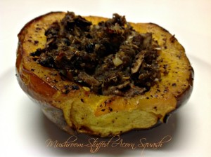 Mushroom-Stuffed-Acorn-Squash
