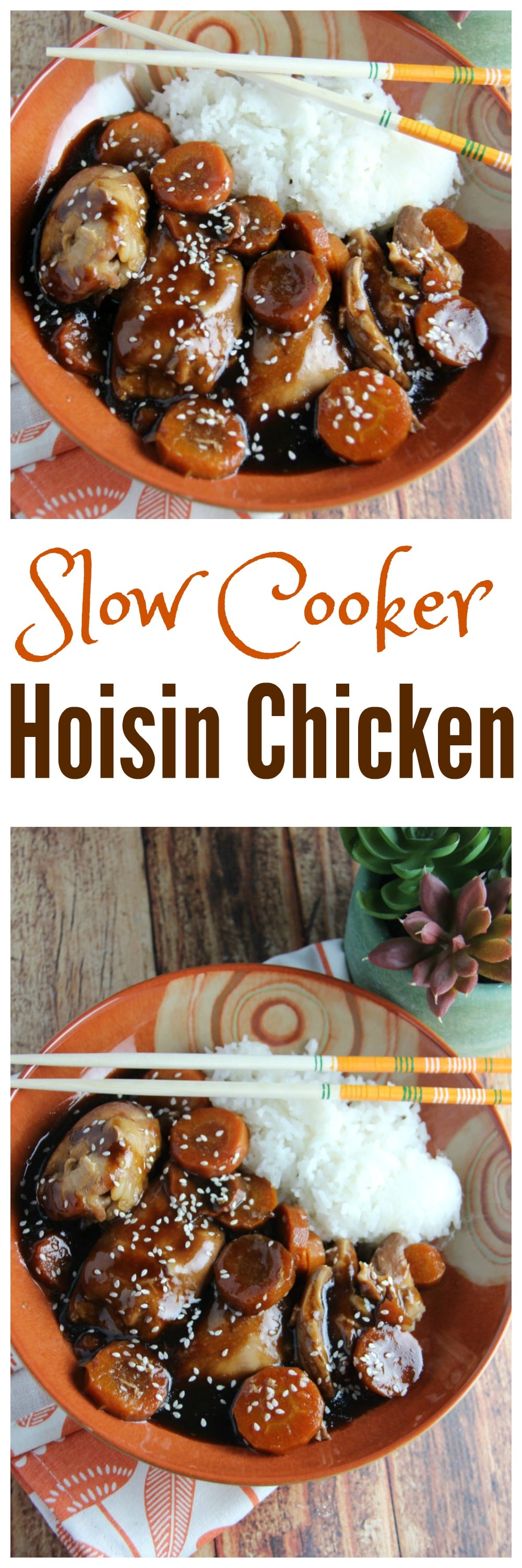 Slow Cooker Chicken with Hoisin Sauce