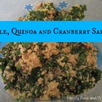 kale quinoa and cranberry salad