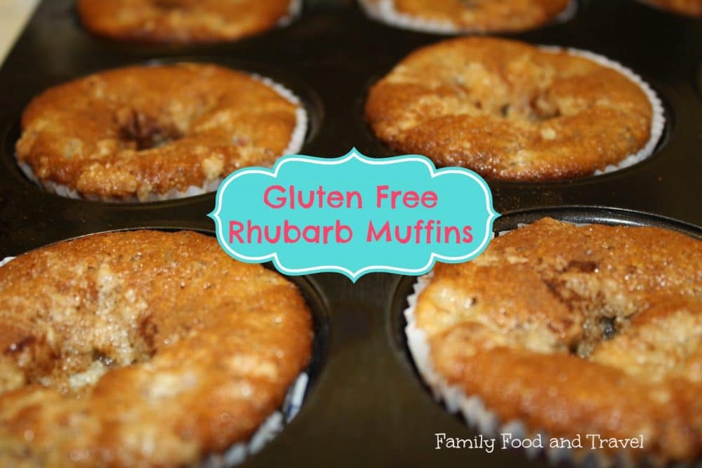 Gluten Free Rhubarb Muffins