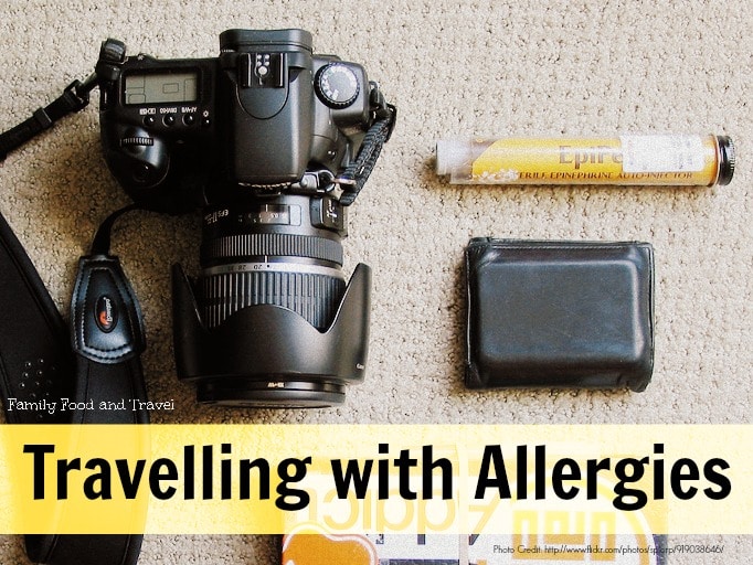 travelling with allergies