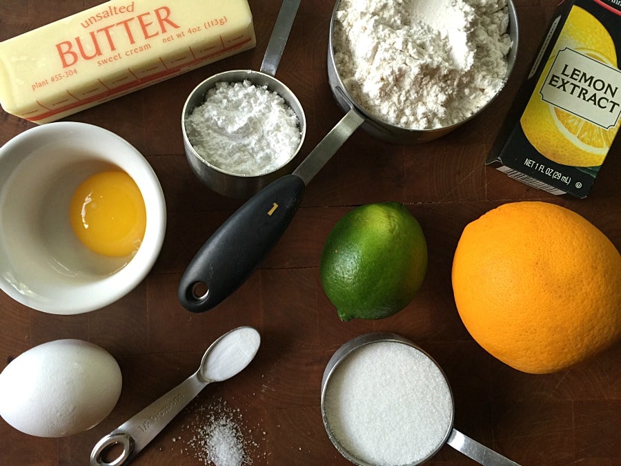 Glazed Citrus Cookies