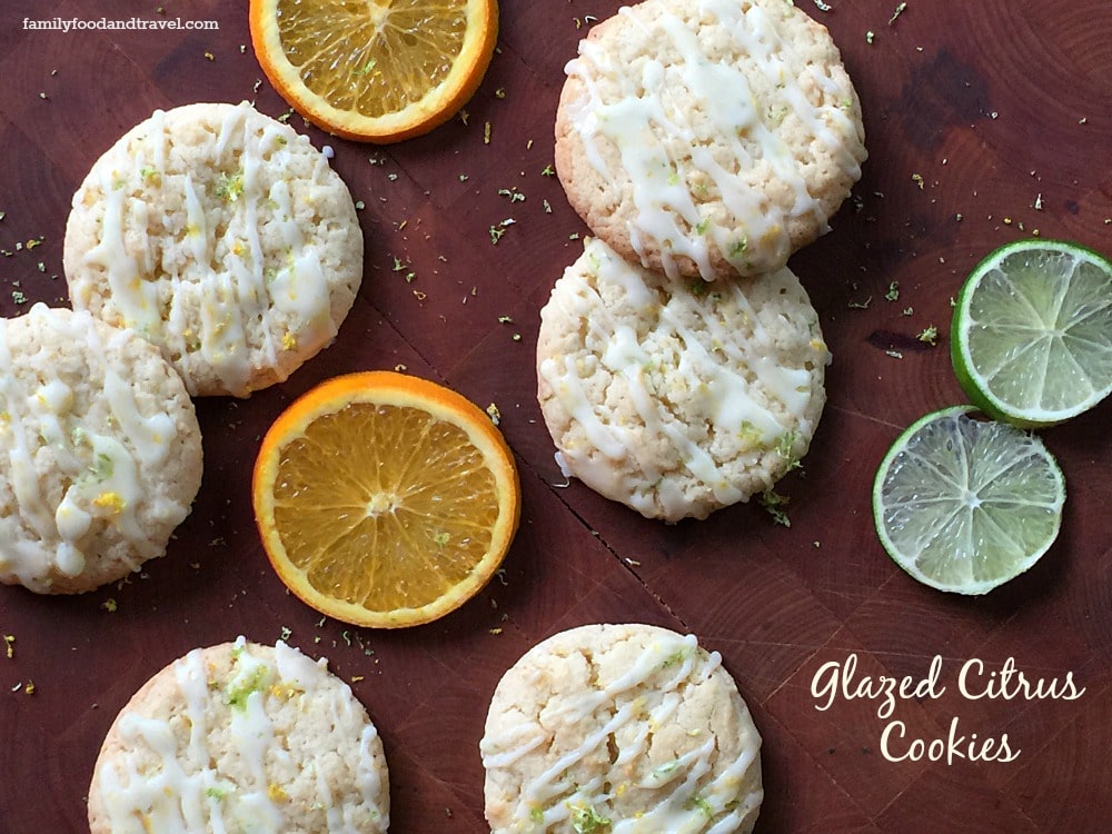 Glazed Citrus Cookies