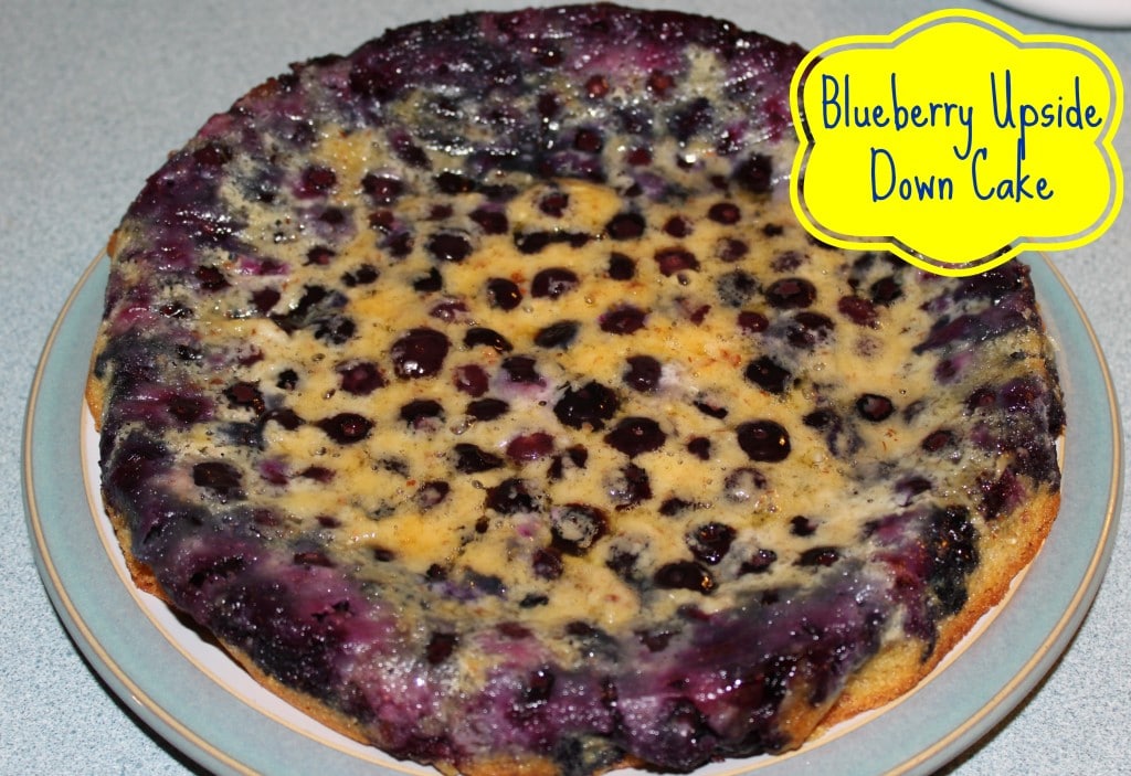 Blueberry Upside Down Cake