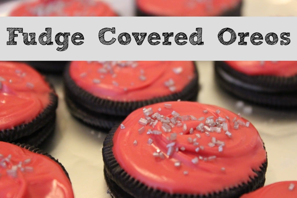 Fudge Covered Oreos