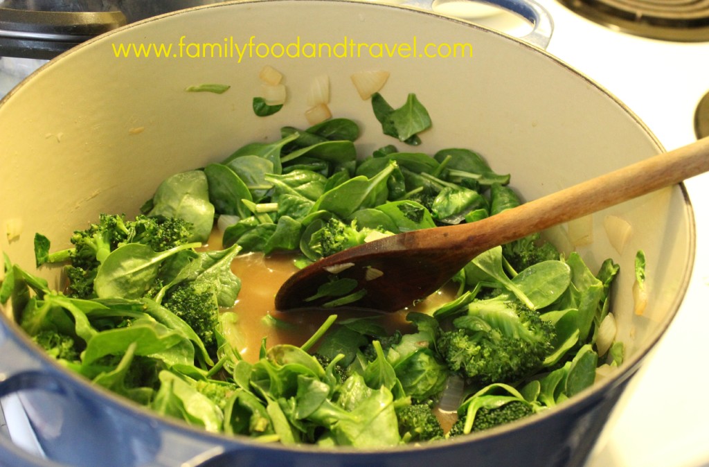 broccoli and spinach soup