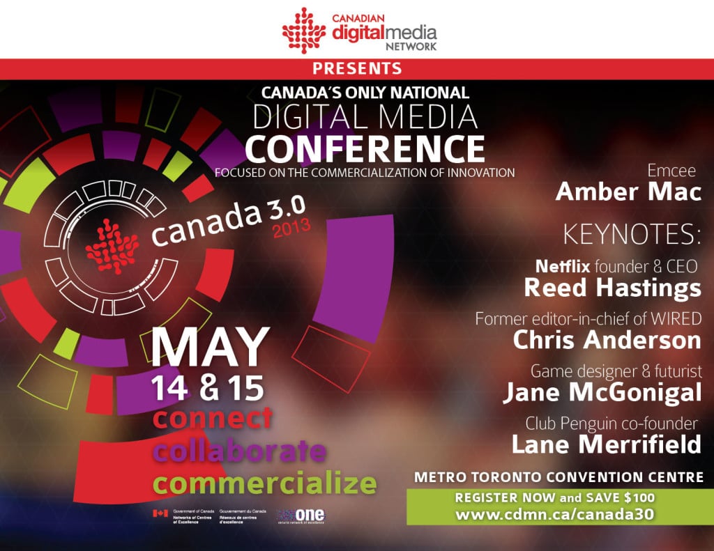 THE CANADIAN DIGITAL MEDIA NETWORK - digital media conference