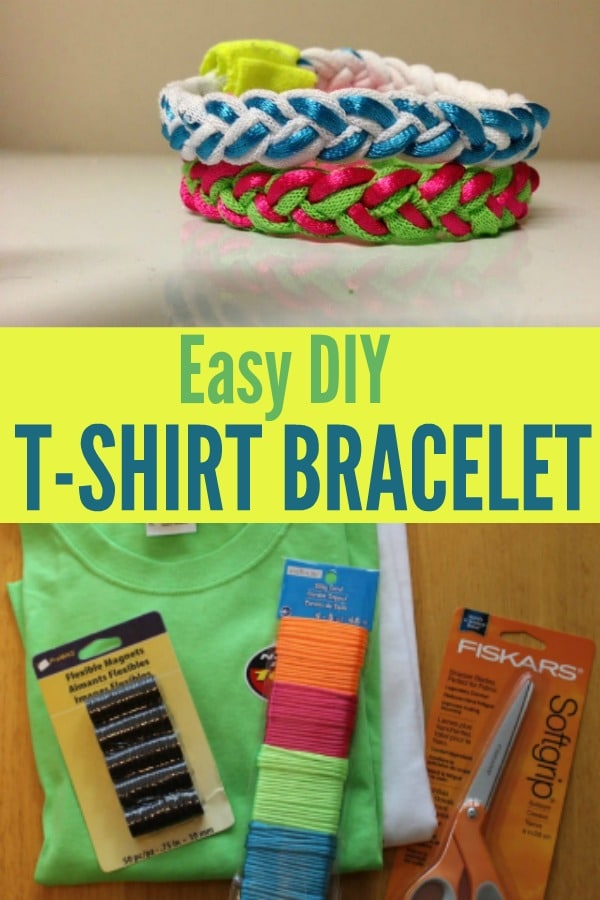 DIY T-Shirt Bracelet 