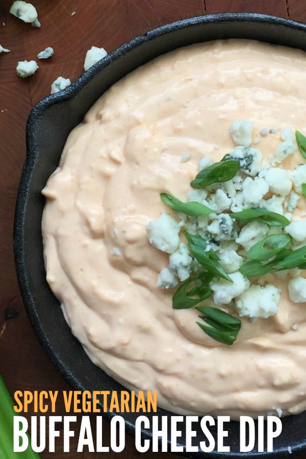 vegetarian buffalo cheese dip 