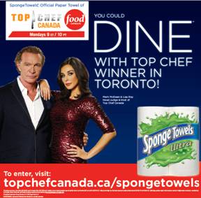 Top Chef Canada and SpongeTowels Contest