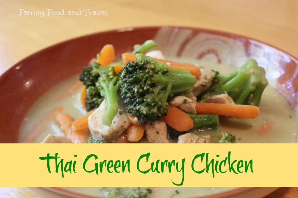 thai green curry chicken