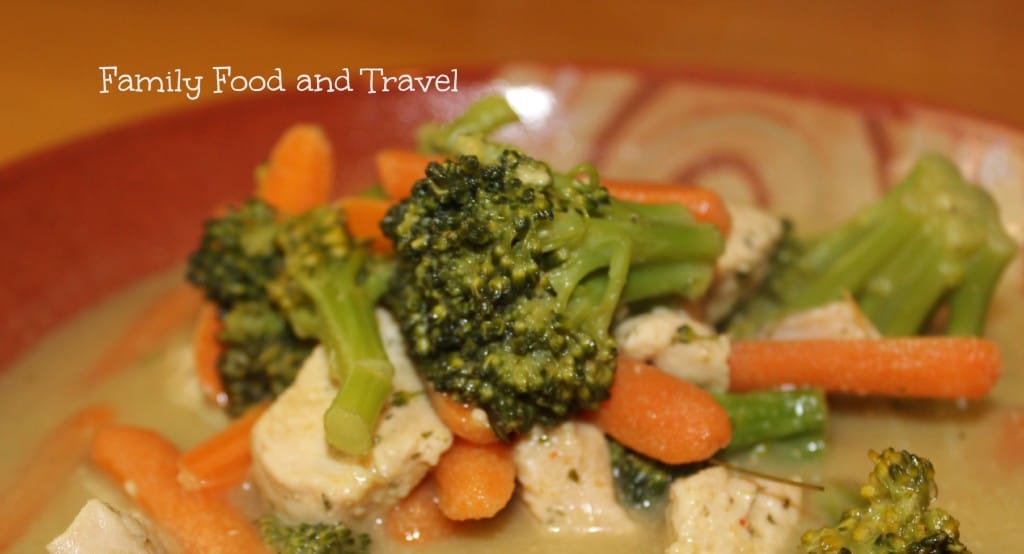 thai green curry chicken