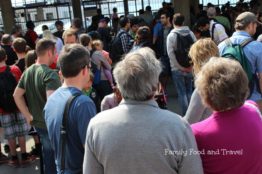 Waiting for the ferry to Toronto Island