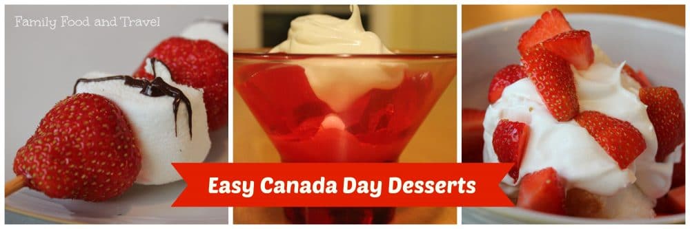 Easy Canada Day Desserts