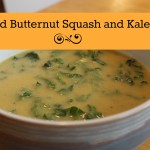 Curried Butternut Squash and Kale Soup
