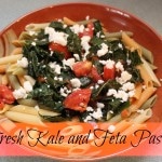 kale and feta pasta