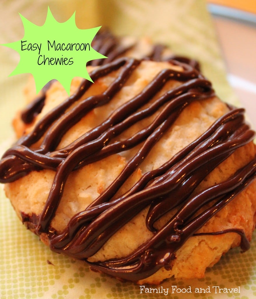 easy macaroon chewies