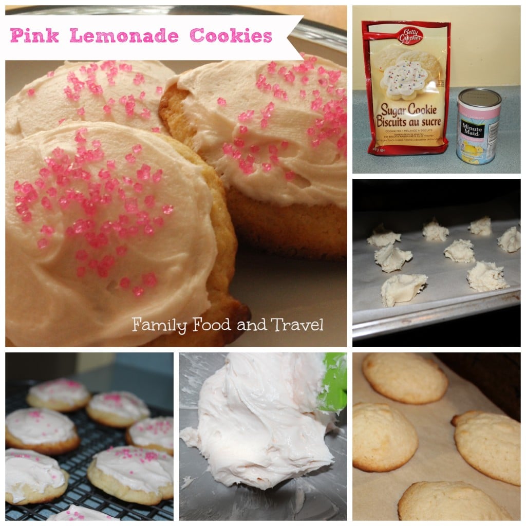 pink lemonade cookies