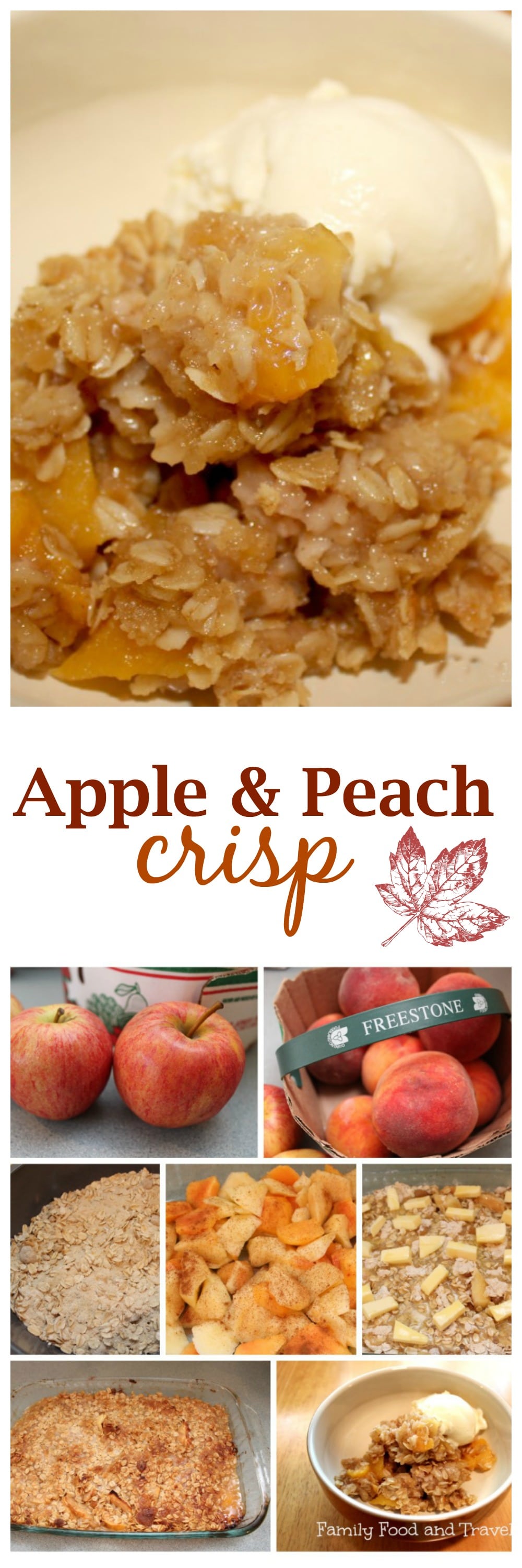 Apple and Peach Crisp Photo 