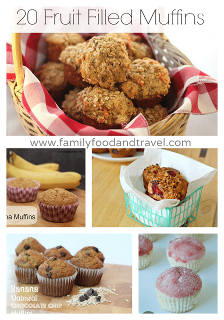 20 Fruit Filled Muffin Recipes