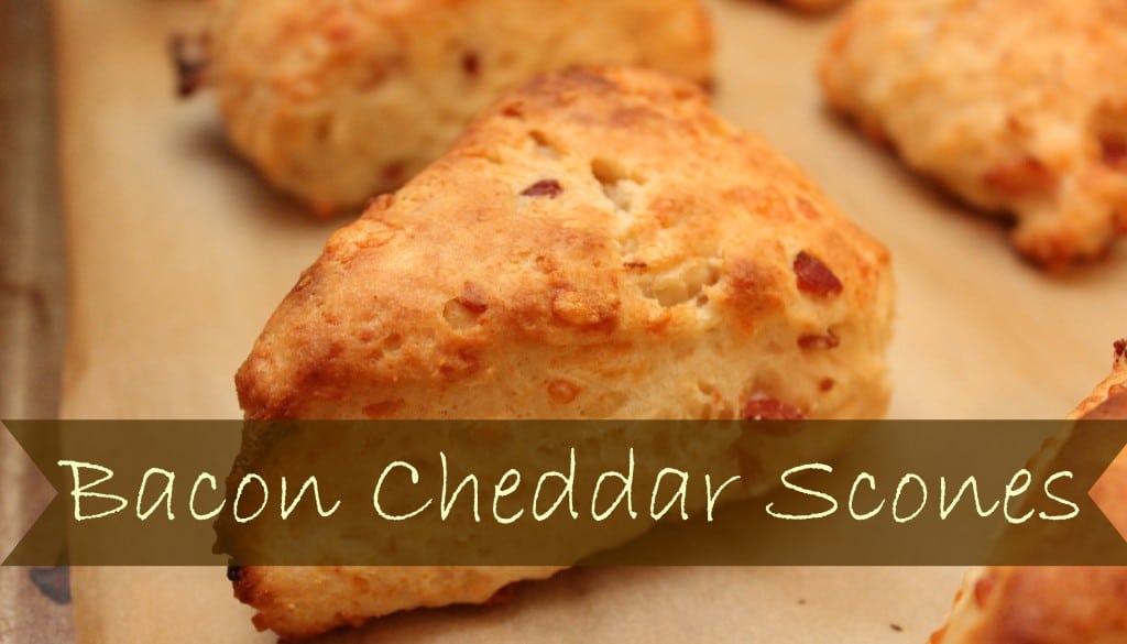 Bacon Cheddar Scones