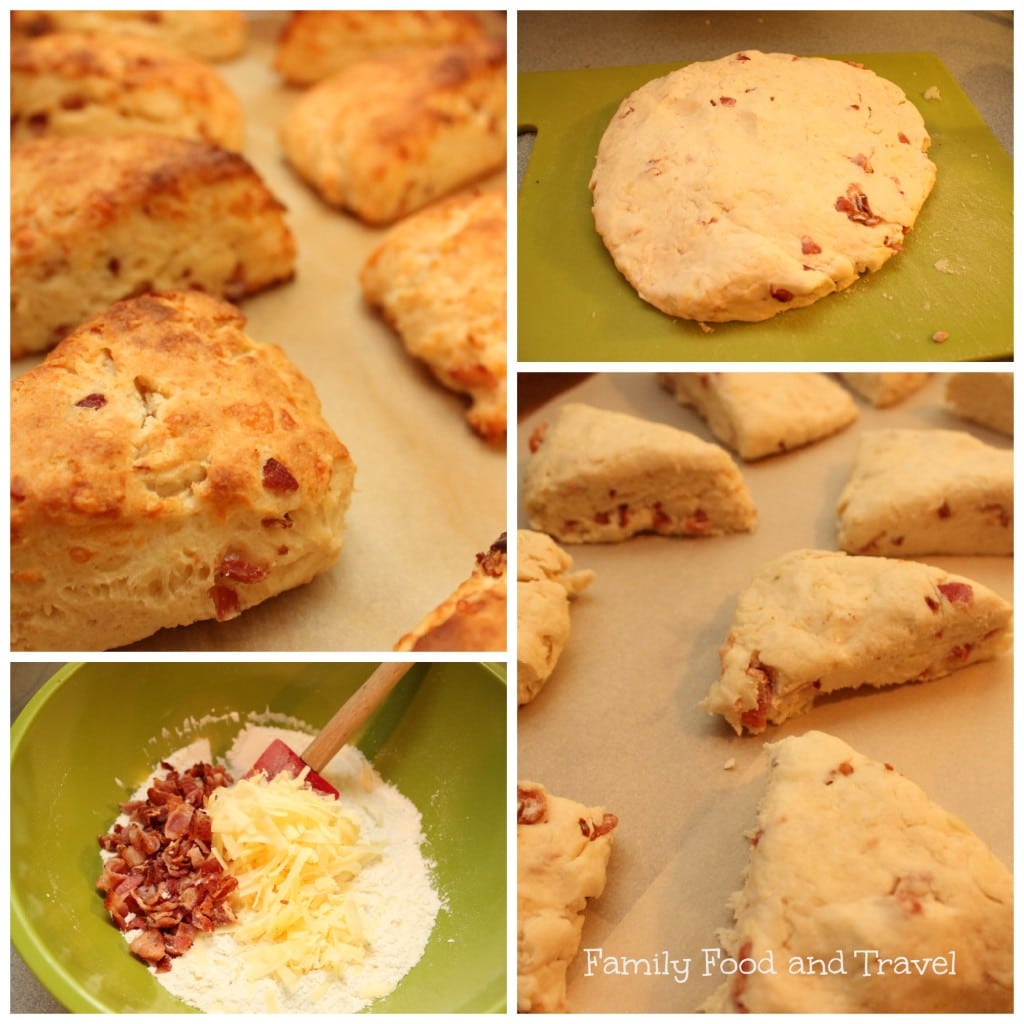 bacon cheddar scones