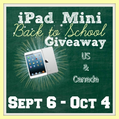 iPad Mini #Giveaway US/CAN