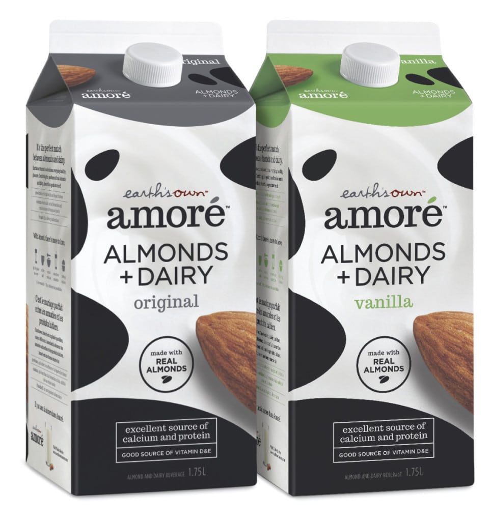 almonds + dairy