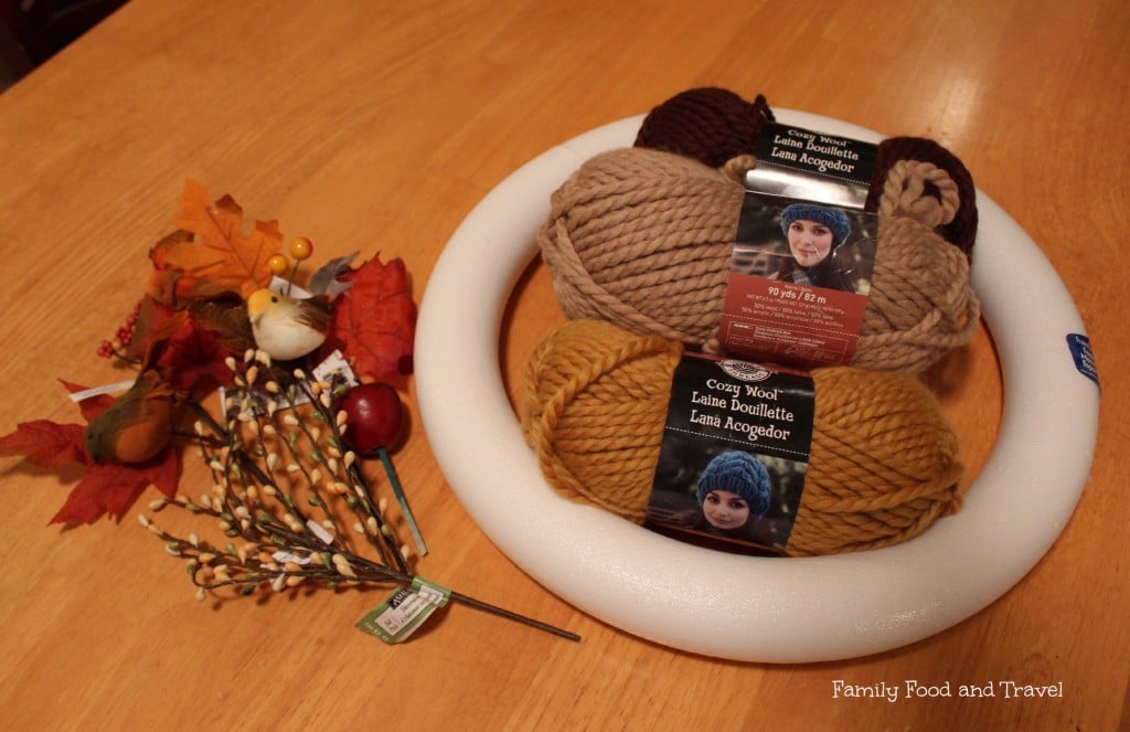 DIY Fall Wreath Supplies