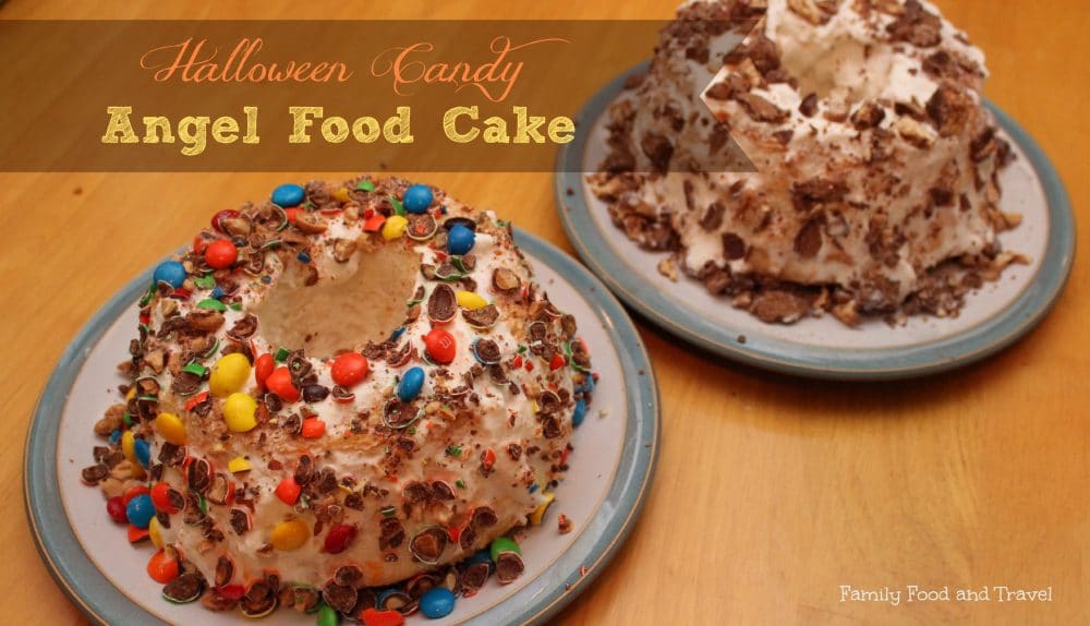 Halloween Candy Recipe: Mars Angel Food Cake