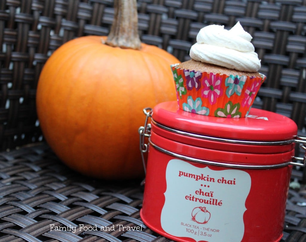 pumpkin chai cupcakes