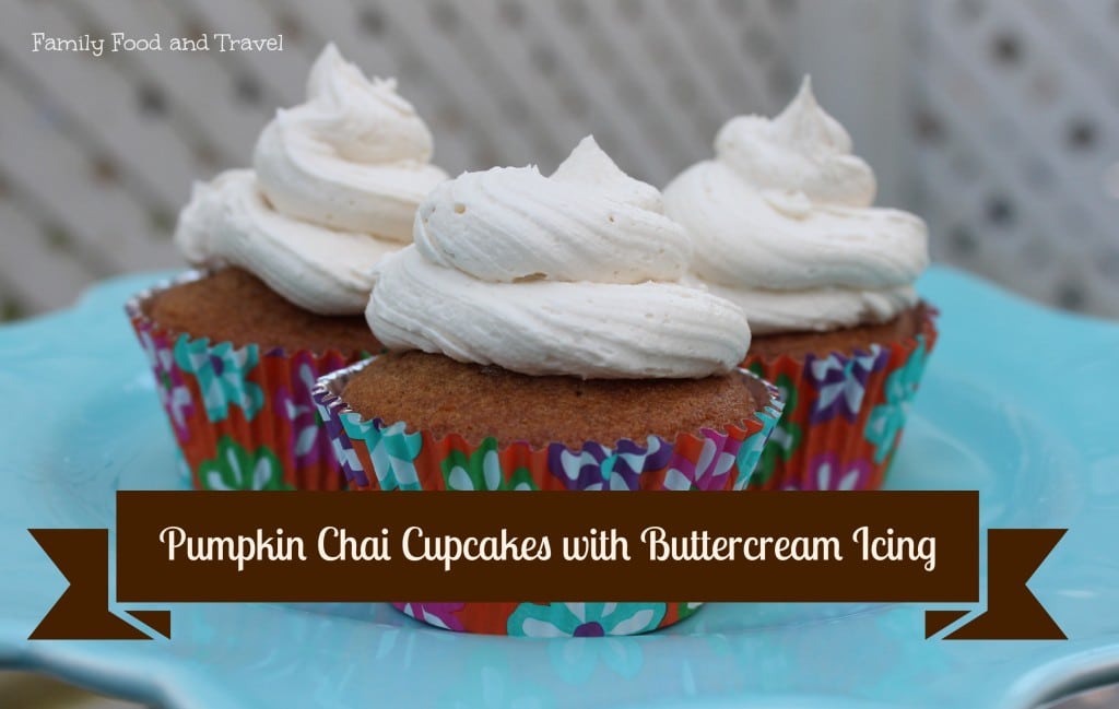 Pumpkin Chai Cupcakes