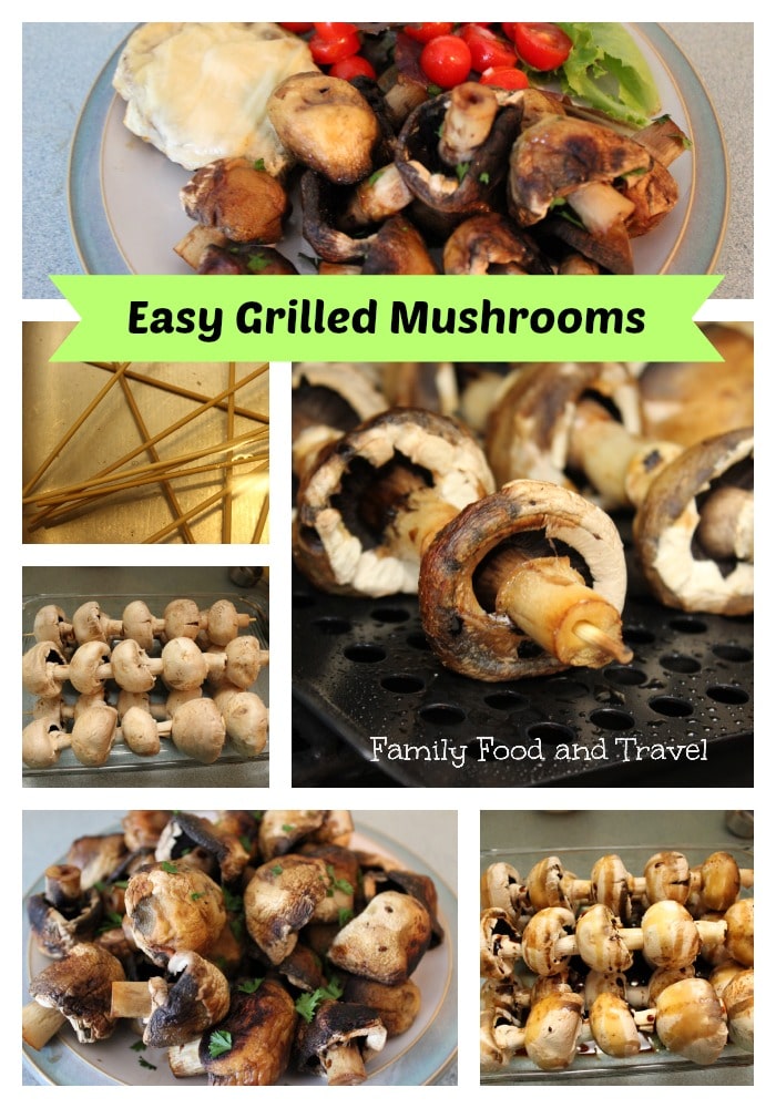 easy grilled mushrooms