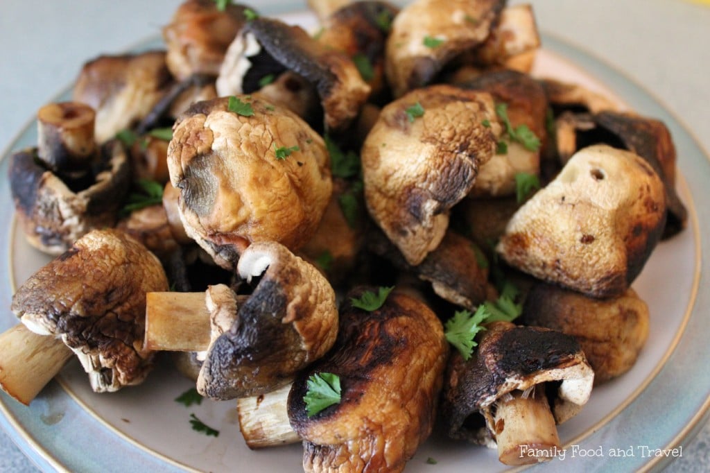 easy grilled mushrooms