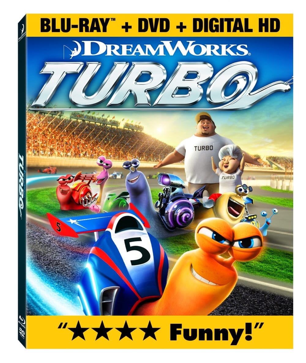 Turbo Giveaway Races onto Blu Ray Combo Pack  #TurboFastFun