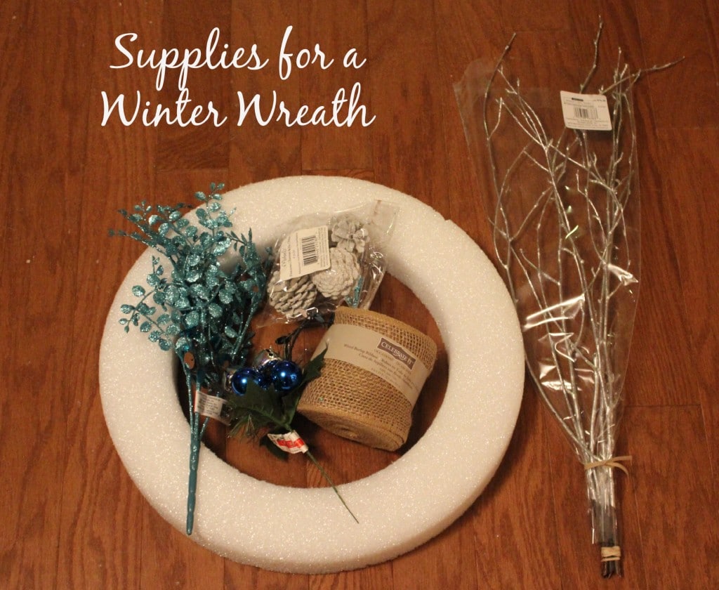 easy diy winter wreath