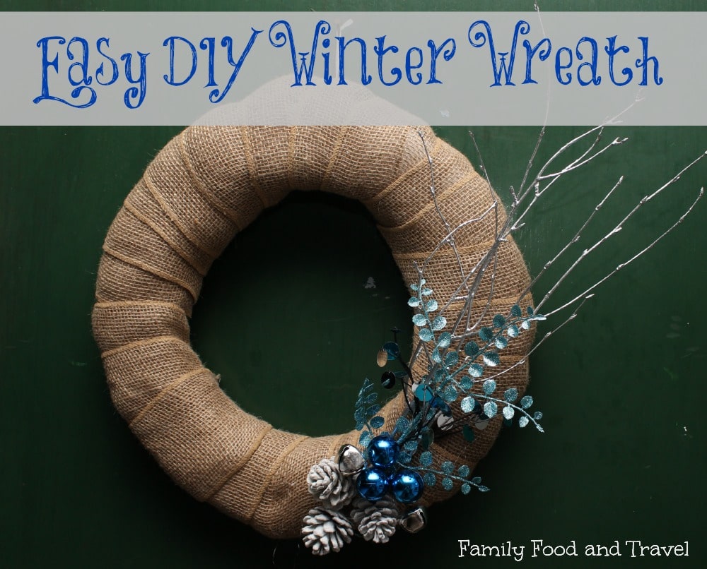 Easy DIY Winter Wreath