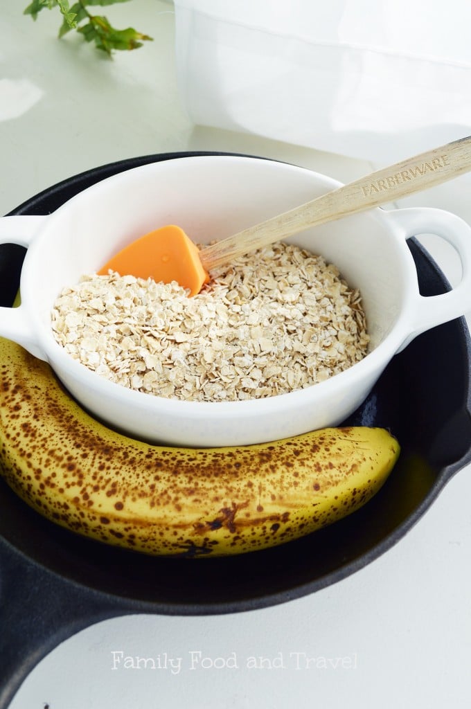 skillet banana oatmeal