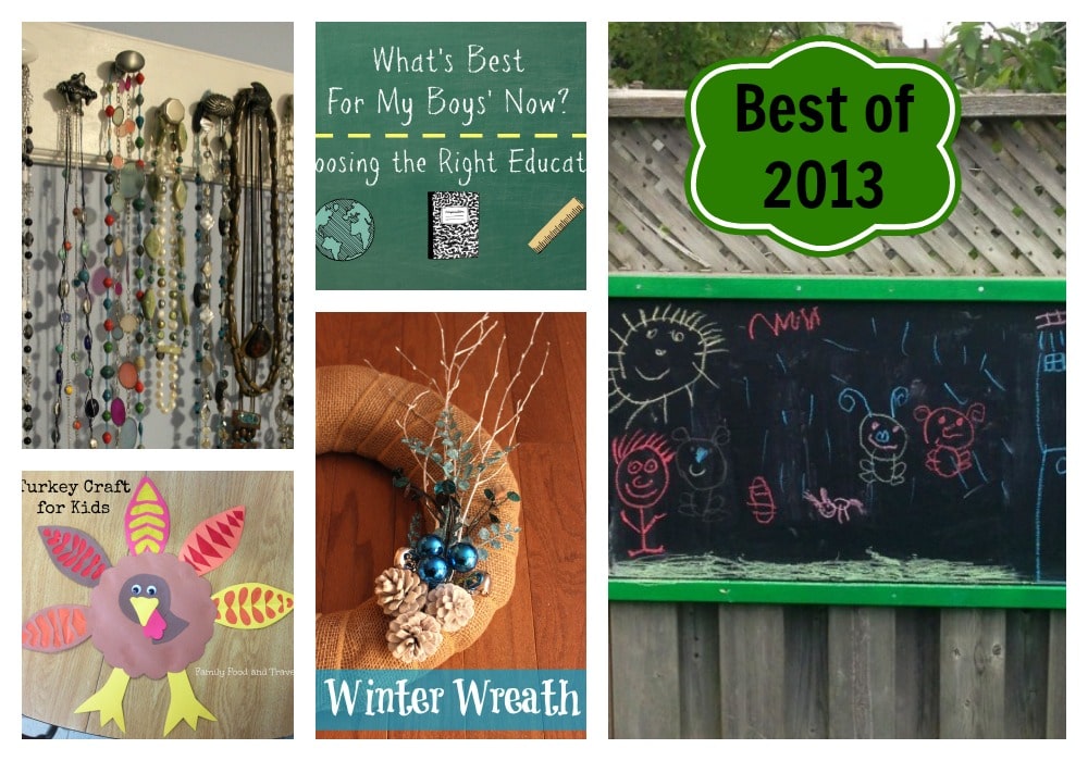 Best of DIY Craft and Family Posts of 2013