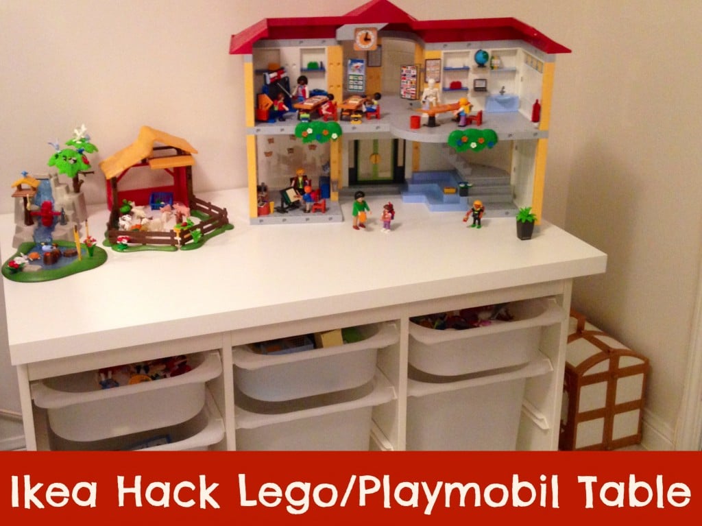 ikea hack table lego playmobil