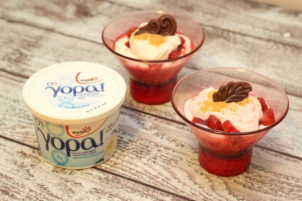olympic yogurt parfait
