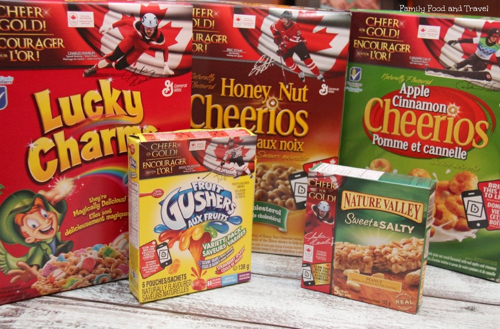 Cheering on Team Canada with General Mills #CheerForGold