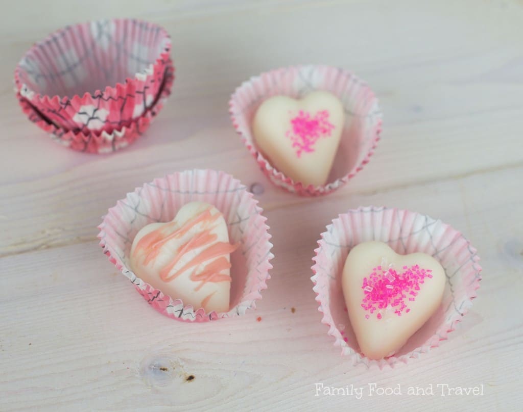 strawberry white chocolate hearts