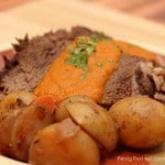 easy beef pot roast with vegetable gravy