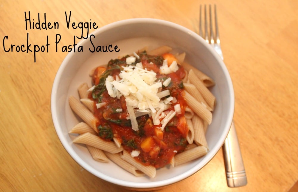 Hidden Veggie Pasta Sauce