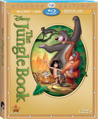 The Jungle Book Diamond Edition Blu Ray Combo Pack