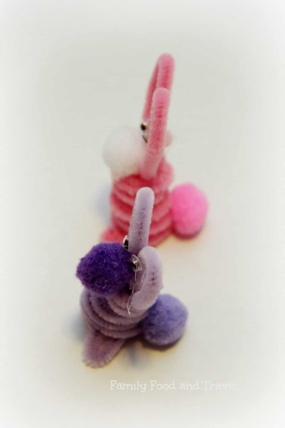 pipe cleaner bunnies