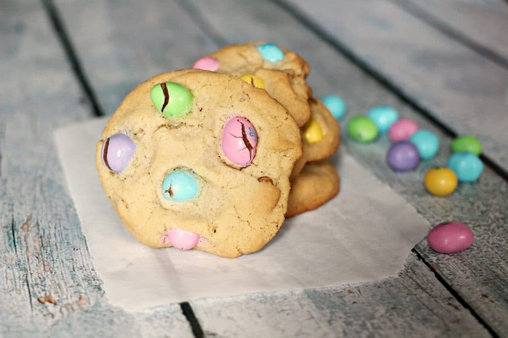 Easter M&M Cookies