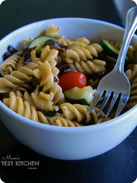 Peppered Bacon & Sweet Balsamic Pasta Salad