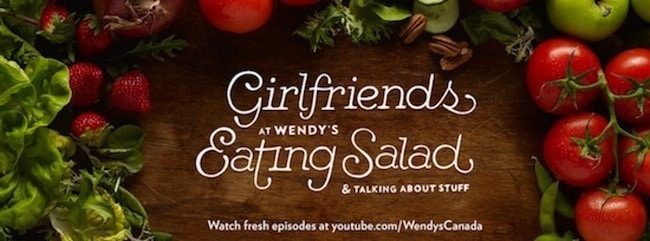 Lunch and Laughter #NewSaladCollection #Wendys